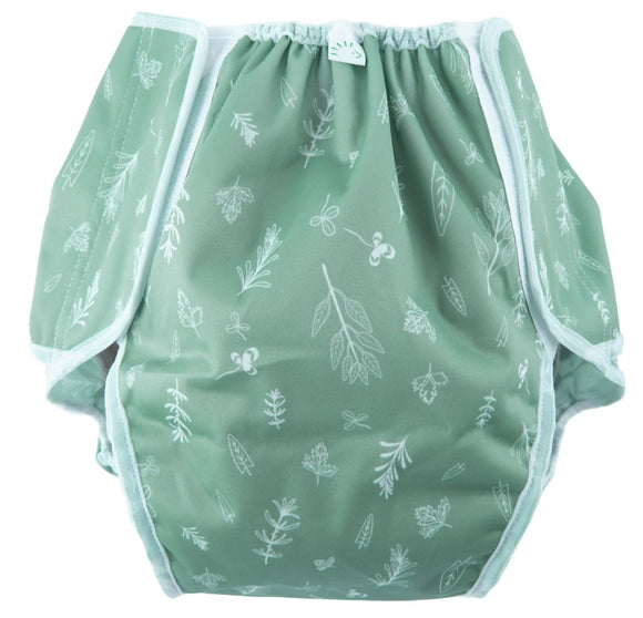 Popolini Kombolone Windelset bei Inkontinenz 2-teilig Green Leaves