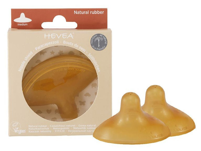 Hevea Stillhütchen Naturkautschuk Medium 2er-Pack