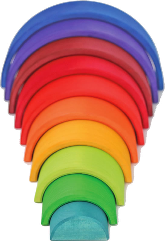 Grimms Regenbogen Zahlenland 10-teiliges Set