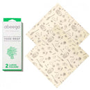abeego Beeswax Bienenwachstücher Large 2er-Set-1