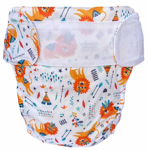 Blümchen 2in1 Inkontinenzhose für Erwachsene