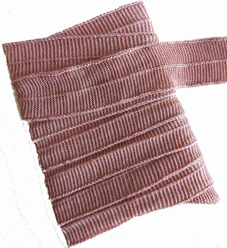 Einfassband aus Wolle Meterware zum Reparieren