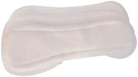 Blümchen Menstruationsbinde Gr. L Floral Rosenholz BIO-BW 3er-Set - 0
