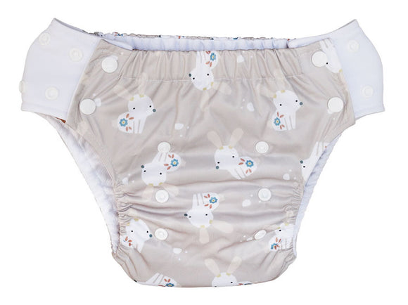 Blümchen Pull-Up Pant Onesize Schwimmwindel + Trainer