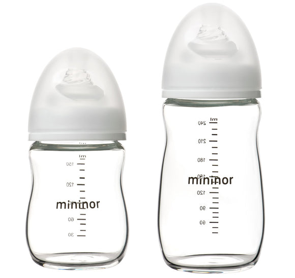 Mininor Baby Glasflasche