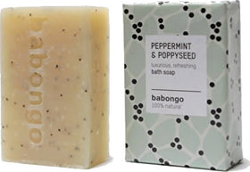 Babongo Bade- und Duschseife Pfefferminz & Mohn