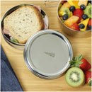 Edelstahl Runde Lunchbox 2-teilig 700 ml-2
