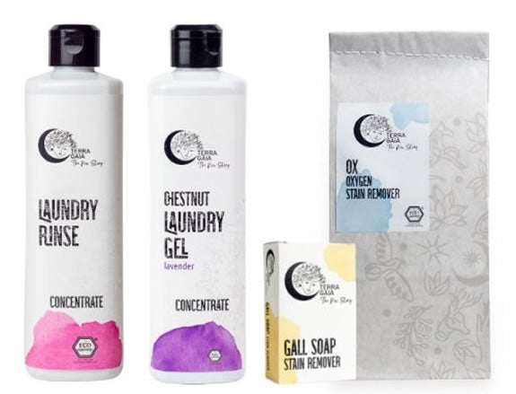 Terra Gaia Probe-Wäschepaket 4-teilig Lavendel+Duftfrei