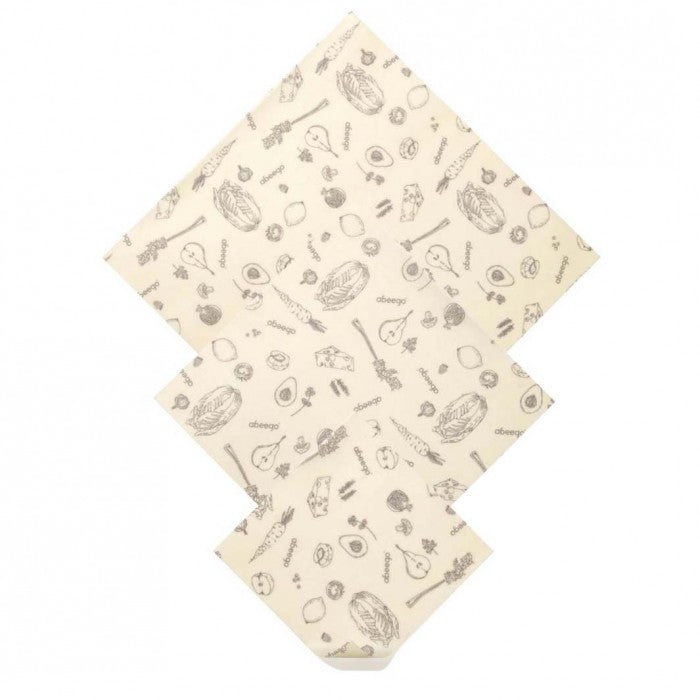 abeego Beeswax Bienenwachstücher 3er-Set SML - 0