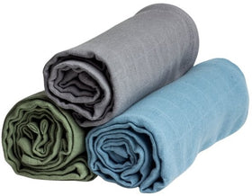 Terra Gaia Mullwindel Muslin Nappy Bio-BW 75x75 cm 3er-Set - 0