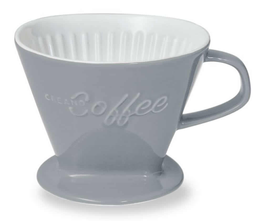 Creano Porzellan Kaffeefilter für Filter Standard