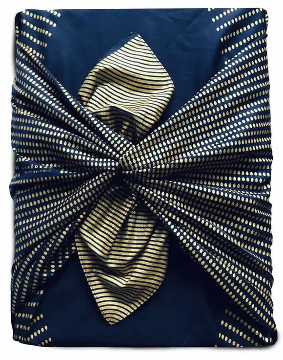 Furoshiki Tuch Cadeau Die Gans mit den goldenen Eiern 85x85 cm