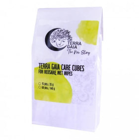 Terra Gaia Care Cubes Pflegewürfel für wiederverwendbare Feuchttücher - 0