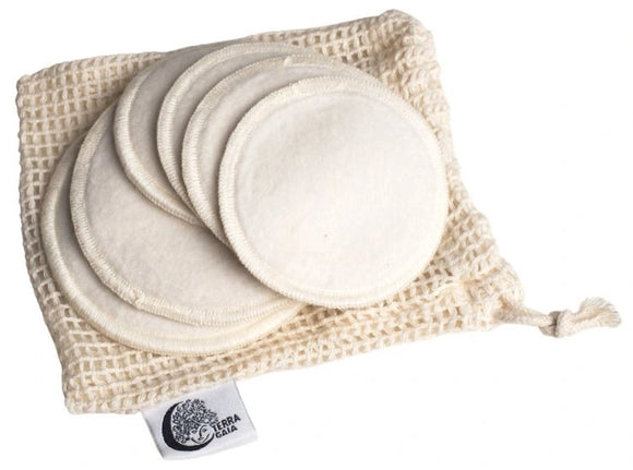 Terra Gaia Abschminkpads Bio-BW Set 4+2