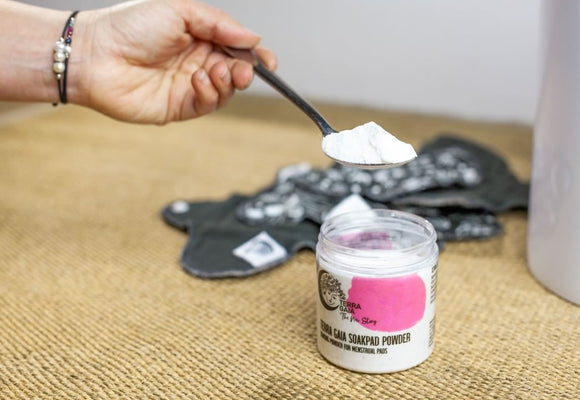 Terra Gaia Soakpad Einweichpulver für Menstruationsbinden