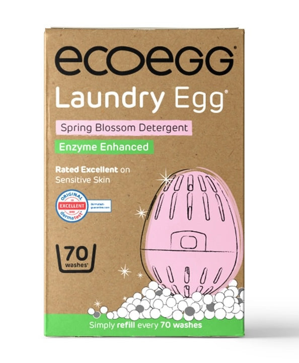 Ecoegg Laundry Wäsche-Ei BIO für 70 Waschgänge mit Enzymen