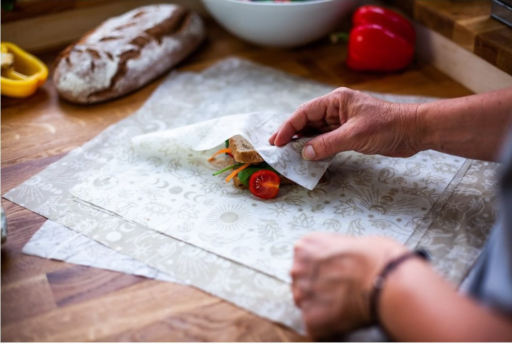 Terra Gaia Vee´s Wrap Veganes Wachstuch Gr. XL (40x45cm) - 0
