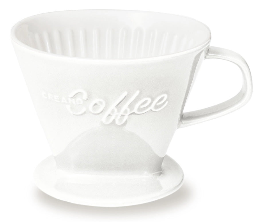 Creano Porzellan Kaffeefilter für Filter Standard