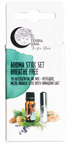 Terra Gaia Aroma-Stick Set Breathe Free