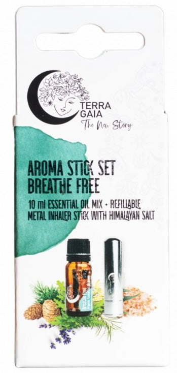 Terra Gaia Aroma-Stick Set Breathe Free