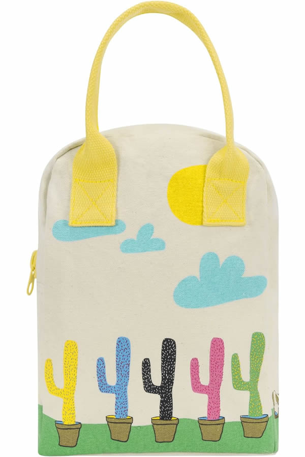 Fluf Zipper Lunchbag mit Reißverschluss Bio-BW