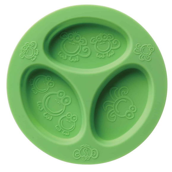 oogaa Silkon Kinderteller geteilt