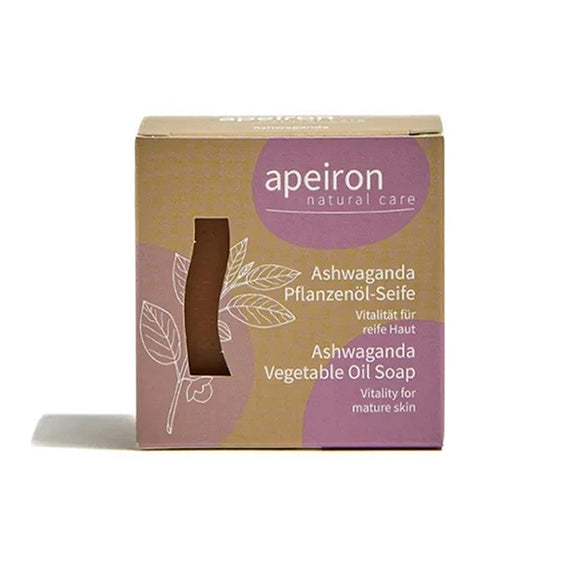 apeiron Ashwaganda Pflanzenöl-Seife 100 g