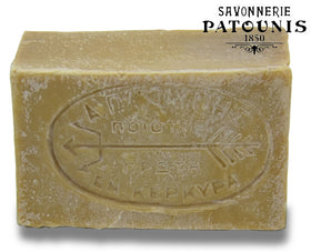 Patounis Grüne Olivenseife Seifenstück 115 g