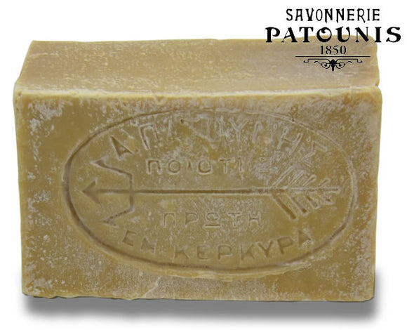 Patounis Grüne Olivenseife Seifenstück 115 g