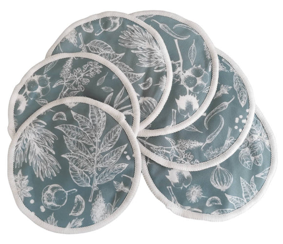 Lumina Stilleinlagen 6er-Set + Wäschenetz