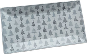 Krasilnikoff Tray Porzellan-Tablett Servierplatte Christmas Tree