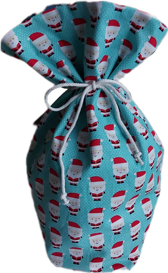 Geschenkbeutel zum Wenden 2in1 Geburtstag & Weihnachten