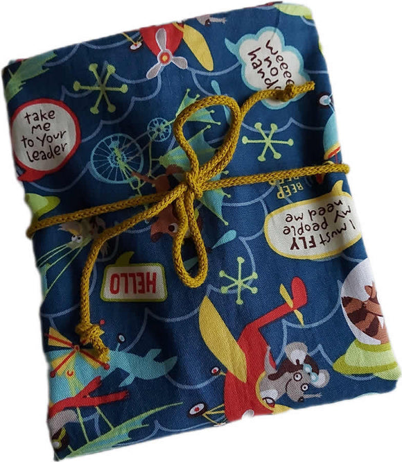 Geschenkbeutel zum Wenden 2in1 Geburtstag & Weihnachten