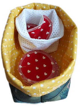 Kosmetik-Utensilo für nachhaltige Abschminkpads 2-teilig - 0