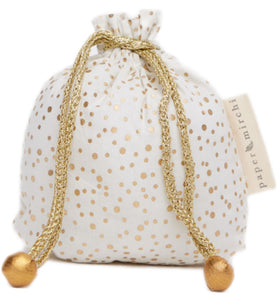 Wiederverwendbare Geschenkbeutel mit Kordelzug Small