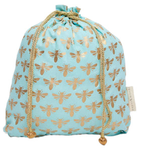 Wiederverwendbare Geschenkbeutel mit Kordelzug Large - 0