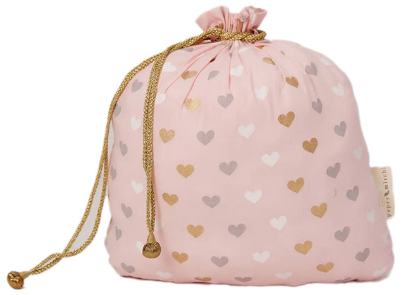 Wiederverwendbare Geschenkbeutel mit Kordelzug Large