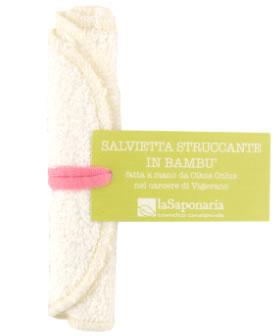 La Saponaria Abschminktuch Bambus