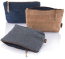 Bambu Travel Pouch Kosmetiktasche Blue-Stripe-2