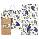 Bees Wrap Bienenwachstücher Bears & Bees Lunchpack 3er-Set-1