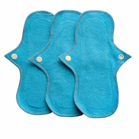 Blümchen Slipeinlage Gr. S Butterfly Bio-BW BLUE 3er-Set
