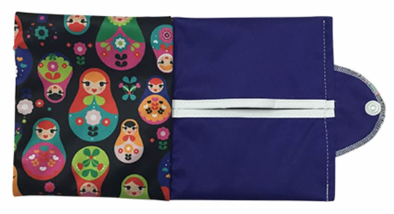 Bummis Fabulous Flo Bag Bindentäschen mit 2 Fächern - 0