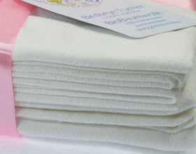 Blümchen Flatfold Birdseye Mulltücher Bio-BW 5er-Set - 0