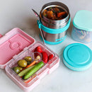 Yumbox Zuppa Edelstahl Thermobehälter mit Löffel 420 ml-4
