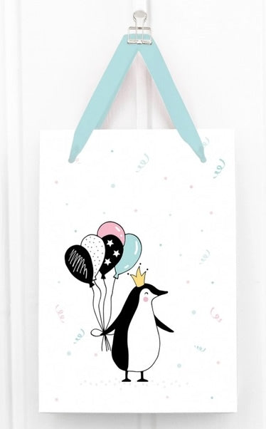 Geschenktüte mit Satinband 16 x 23 cm