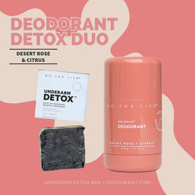 Deodorant Detox Duo Wüstenrose + Citrus Bundle