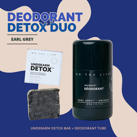 Deodorant Detox Duo Earl Grey Unisex Bundle