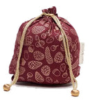 Wiederverwendbare Geschenkbeutel mit Kordelzug Weihnachtsserie Medium-8