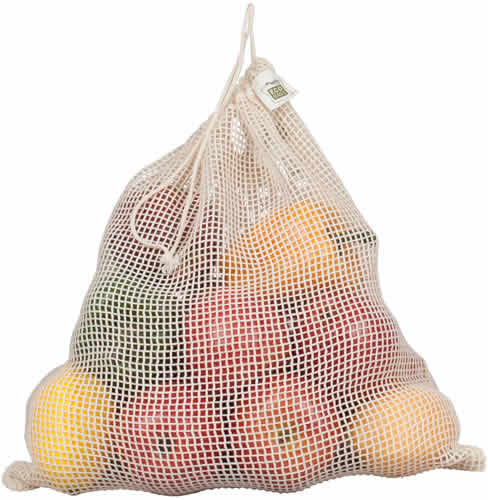 Ecobags Gemüsenetz Large Bio-Baumwolle