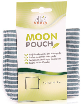 EH Moon Pouch Bindentäschchen blue stripes